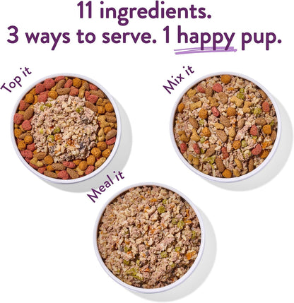 Portland Pet Food Company Fresh Dog Food Pouches - Human-Grade Toppers Wet Pet Meal & Mixers - Gluten-Free Limited Ingredient Winnie's Lamb N' Rice - Large & Small Breed Puppy & Senior Dogs - 5 Pack - Image 9