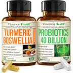 Vimerson Health Boswellia turmeric probiotics supplement bottle