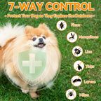 Duck flavored Carmelie dog chews designed for natural flea, tick, and mosquito defense for all breeds.