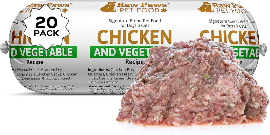 Raw Paws Signature Blend Pet Food for Dogs & Cats - Goat Recipe, 1-lb Rolls (20 Pack) - Fresh Raw Pet Food Made in USA, Natural Dog Food Rolls, Small-Batch Frozen Goat Dog Food, Raw Frozen - Image 10