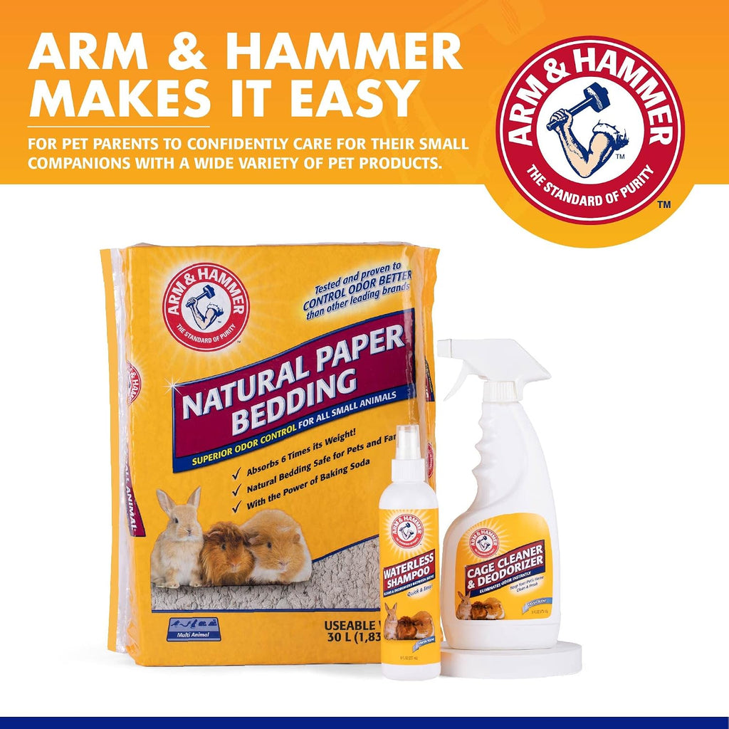 Arm and Hammer pet supplies packaging close up