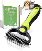 Pet Pro Grooming Tool, Dematting Comb for Dogs and Cats, Deshedding Dog Brush, Undercoat Rake for Dogs, Removes Tangles Knots and Loose Fur, Grooming Tool for Thick Coats (Blue) - Image 9