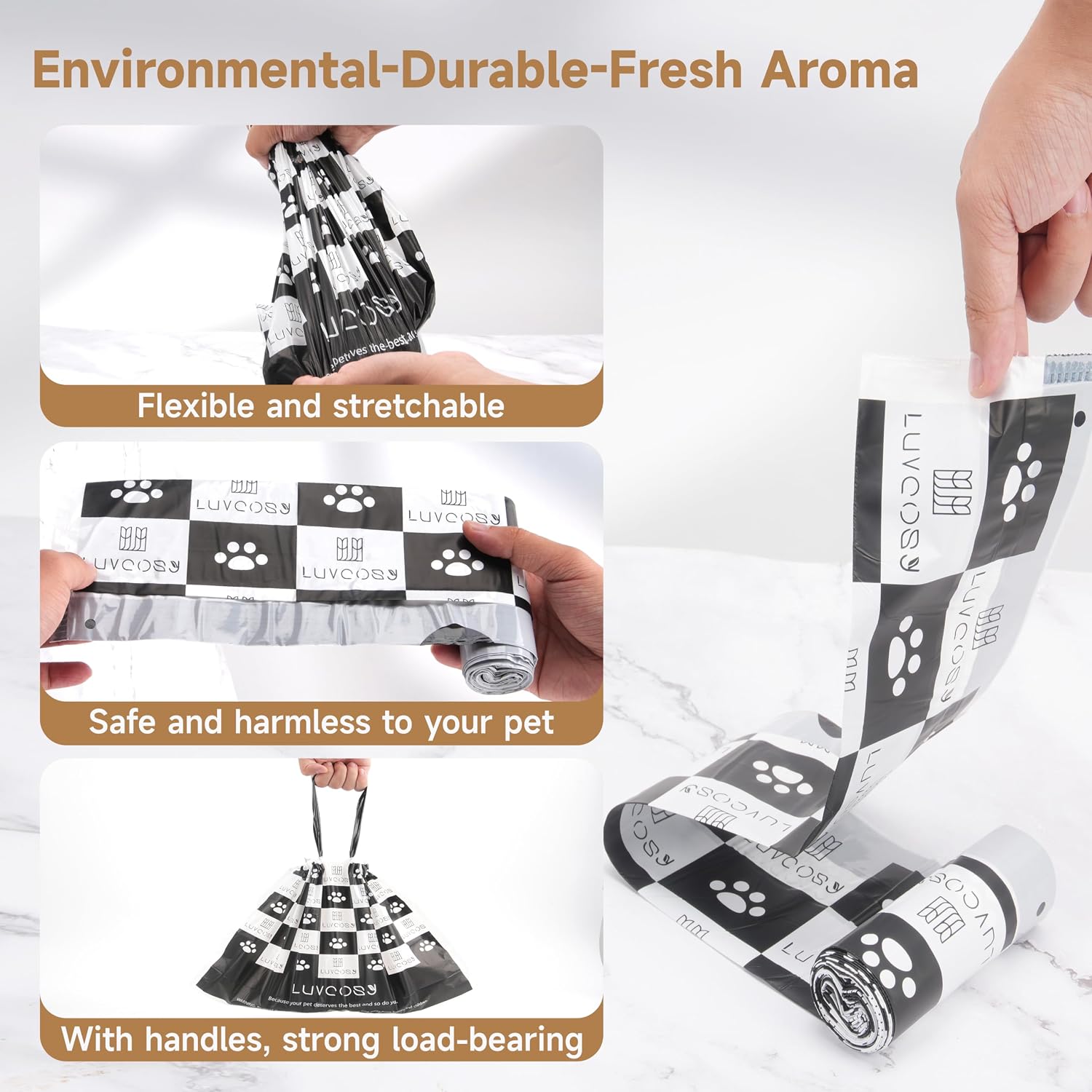 Luvcosy cat litter waste system components including 40 liners