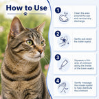 Authentic imported animal eye ointment for multi pet hydration