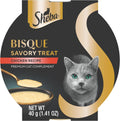 Sheba Bisque Lickable Cat Treats Chicken Recipe front view