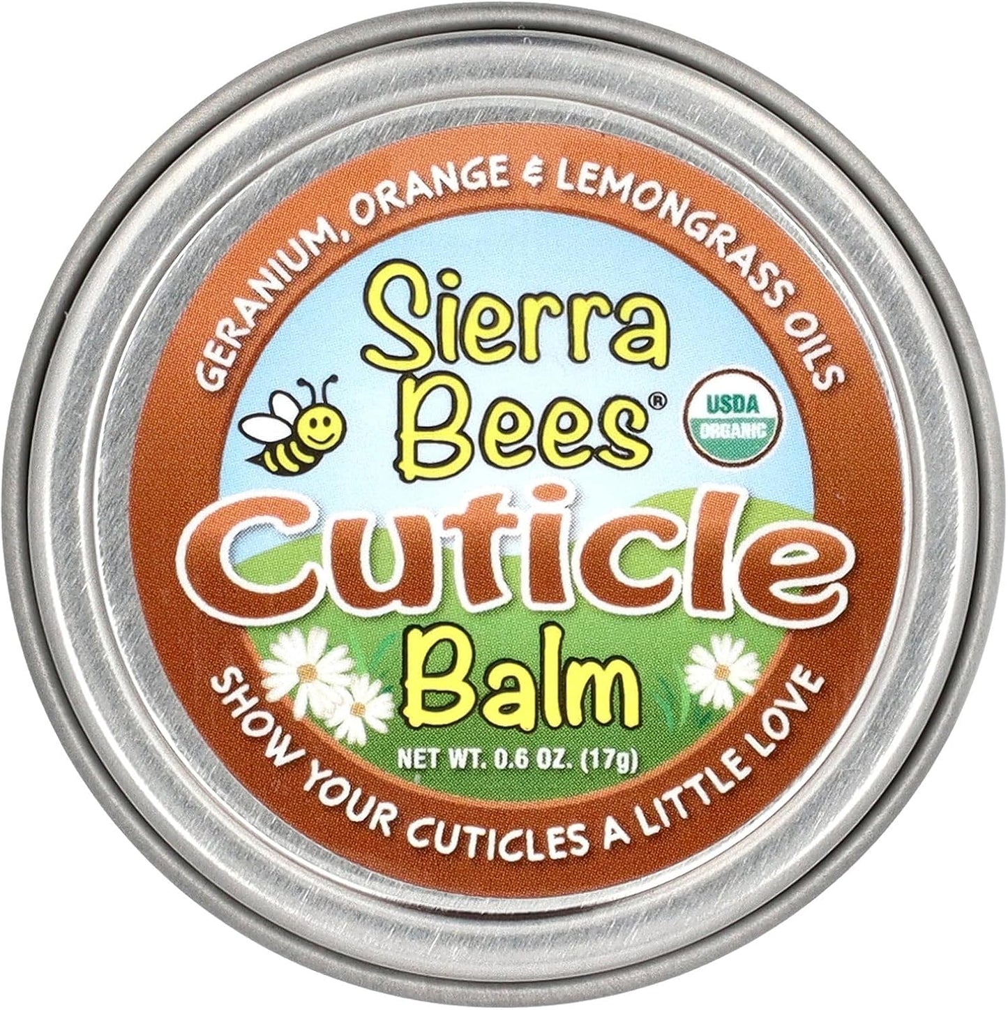 Sierra Bees Cuticle Care Balm front view