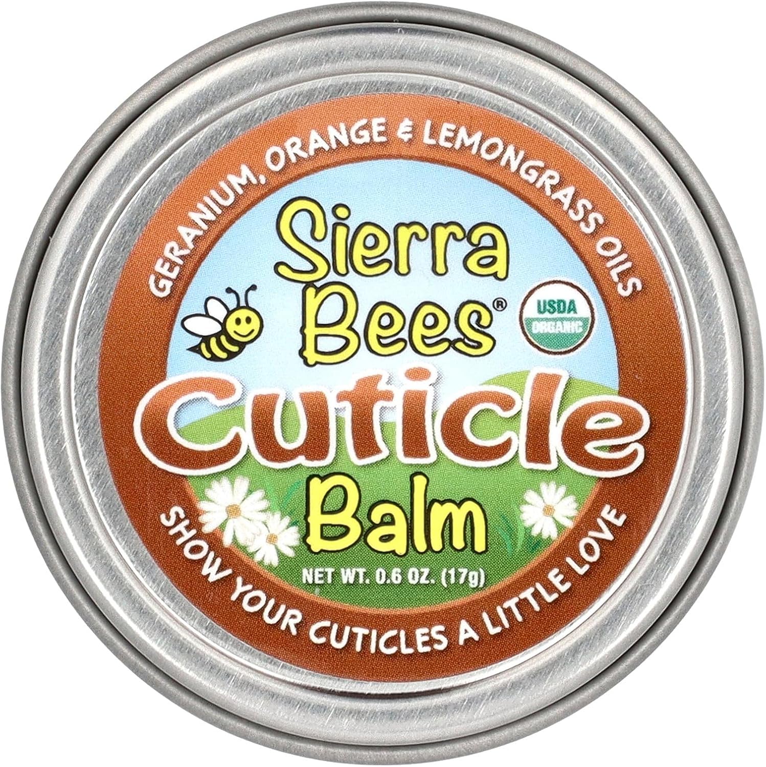 Sierra Bees Cuticle Care Balm front view