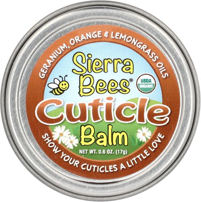 Sierra Bees Cuticle Care Balm front view