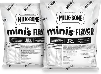 Milk-Bone Flavor Snacks Small Dog Biscuits, Flavored Crunchy Dog Treats, 24 Oz. Box - Image 10