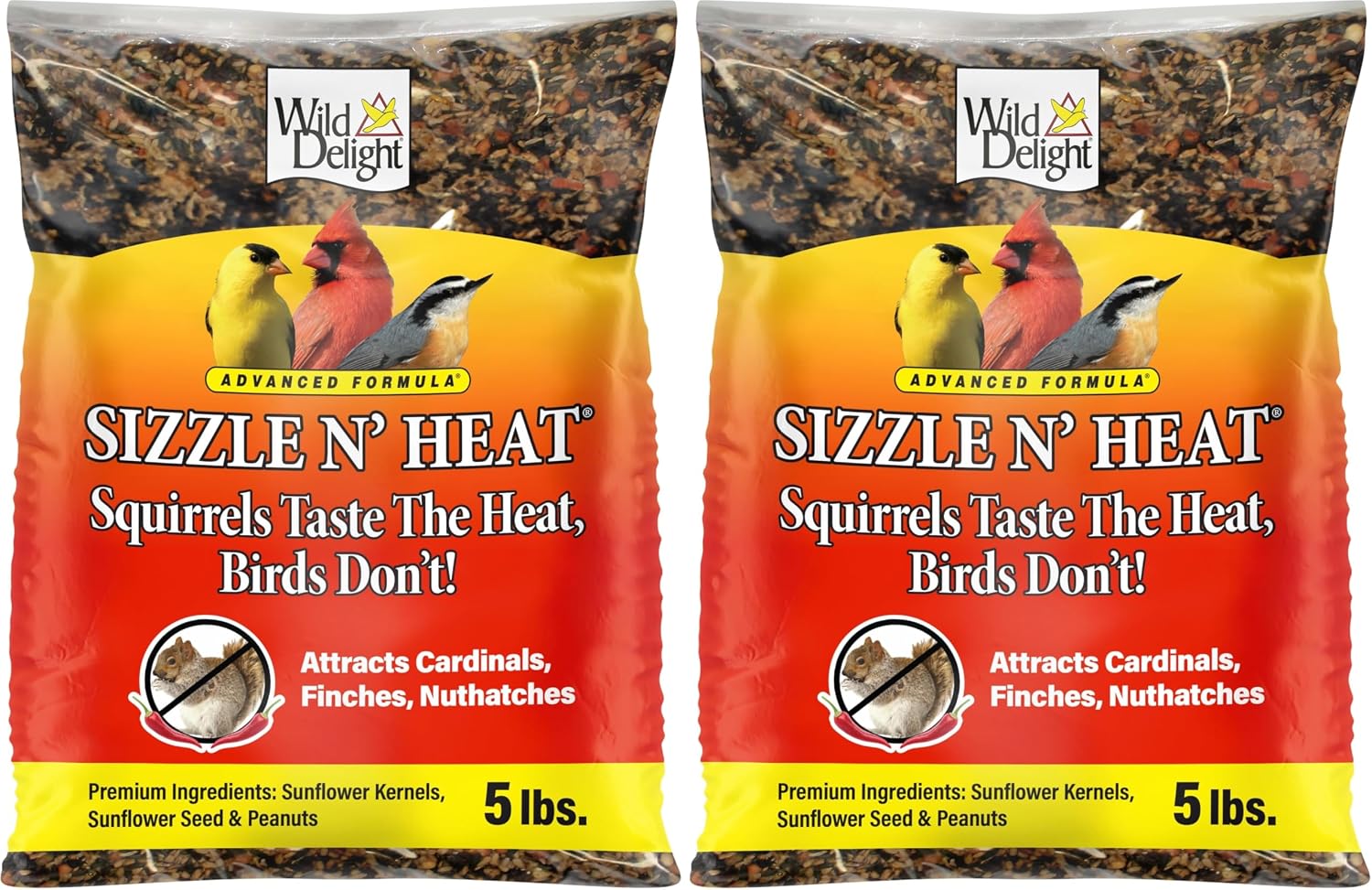 Wild Delight Advanced Formula Bugs N Berries Wild Bird Food 4.5 lbs - Image 15