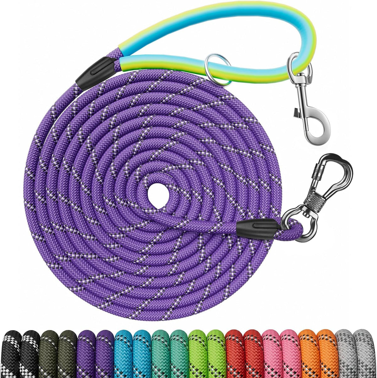 NTR puppy and large dog obedience training long cord black color