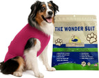 Surgi Snuggly Dog Surgery Recovery Suit - Dog Onesie for Post Surgery Recovery, Female Spay & Male Neuter - Surgical Suit for Dogs, E-Collar Cone Alternative, Double Blue - Large Long - 21" - 24" (EC) - Image 12