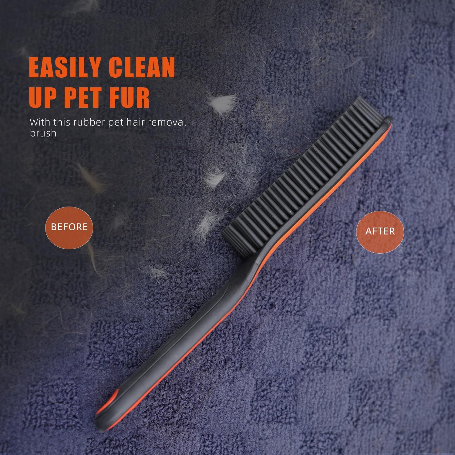 SPTA Pet Hair Removal Brush car interior scratch free cleaning
