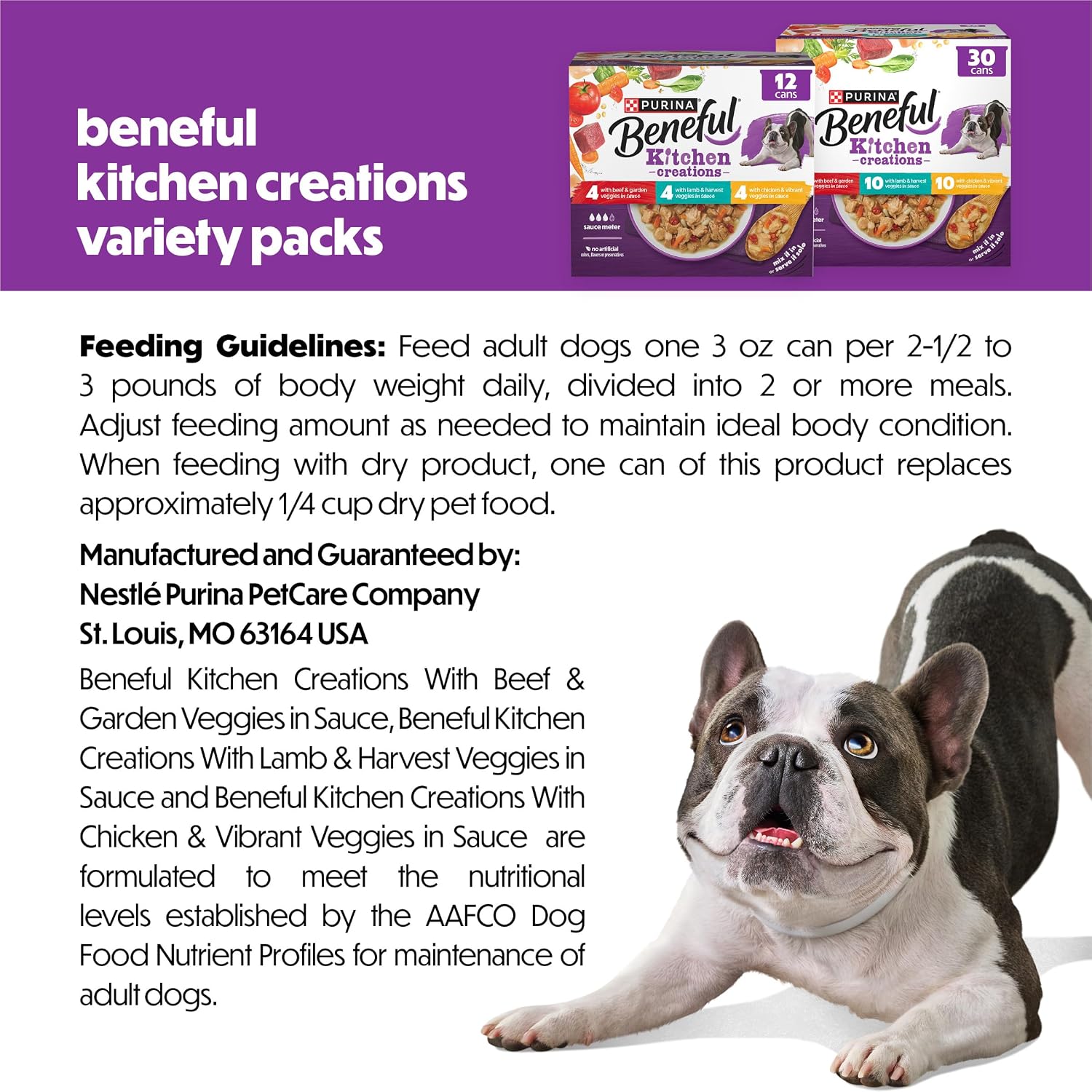 Premium dog food topper variety pack with twenty three vitamins