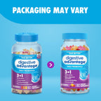 Digestive Advantage daily probiotic gummies blue lid and bottle