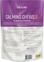 Sentry Calming treats for felines with dual texture crunchy outside and creamy inside