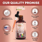 para Defend Wormwood Black Walnut Cleanse for Humans Drops Liquid Soursop Garlic Pumpkin Seed PAU D'Arco Oil of Oregano Turmeric Berberine Neem Extract Hull Bark Tincture by Clean Nutra - Image 8