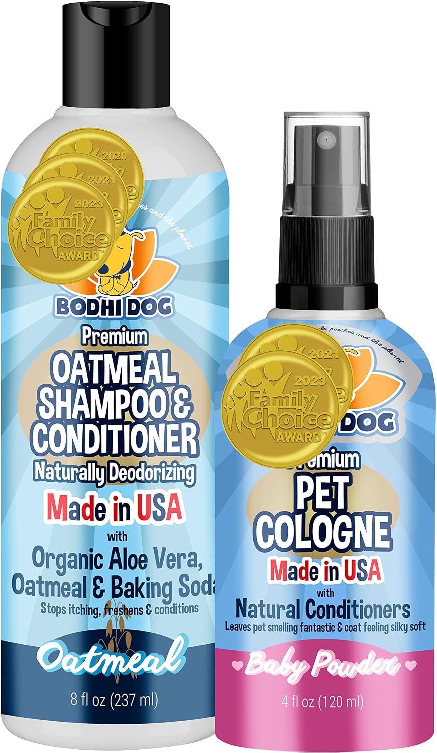 Bodhi Dog Premium Dog Cologne - Deodorizing Dog Perfume & Conditioner for Dogs & Cats - Natural Long Lasting Spray - Keeps Pets Fresh All Day - Gentle & Safe Formula, Made in USA (Baby Powder 4 Fl Oz) - Image 9