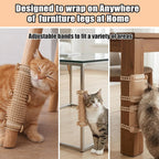 Cat using Petpals silicone massager on a cat tree