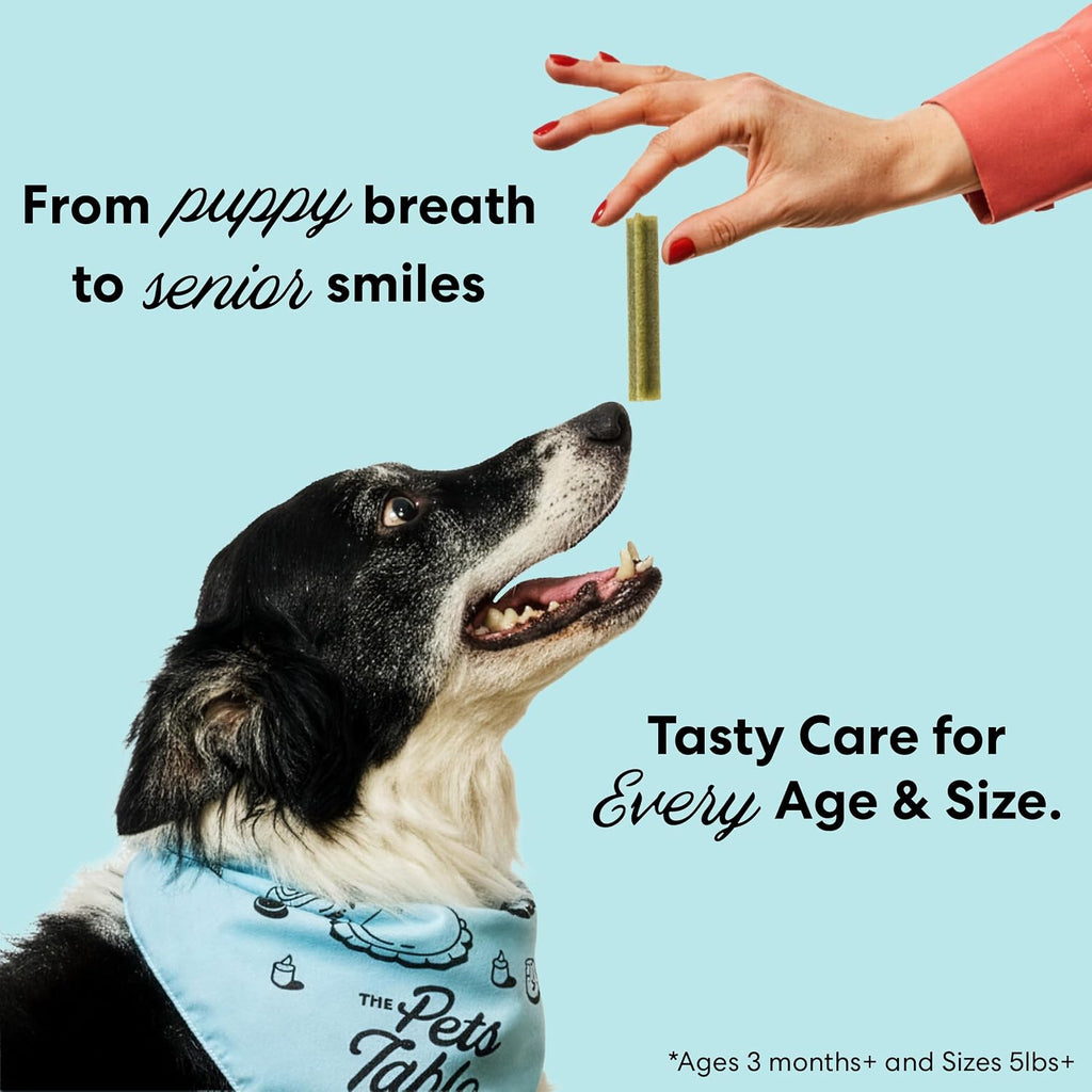 Twenty ounce bag of authentic imported chicken flavor dog dental bones