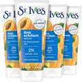 St. Ives acne control apricot face scrub front view bottle packaging