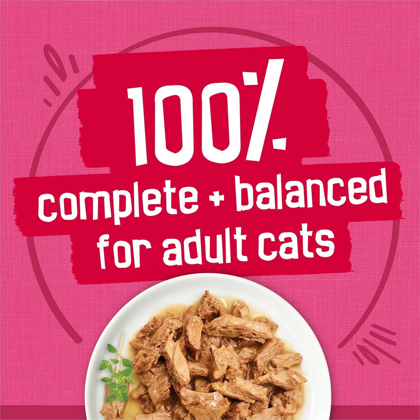 Purina Friskies Adult Cat Food Can Details
