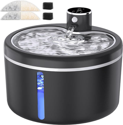 Jzla Pro cordless cat water fountain front view