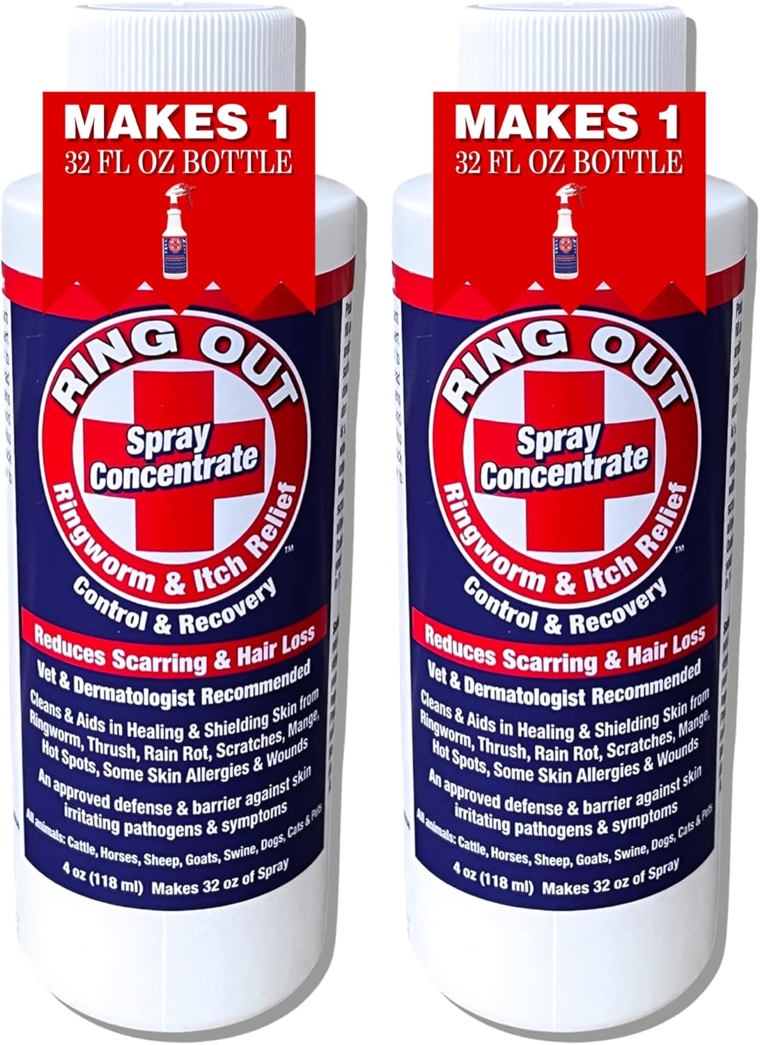 Flextran Ring Out skin irritant spray concentrate front view