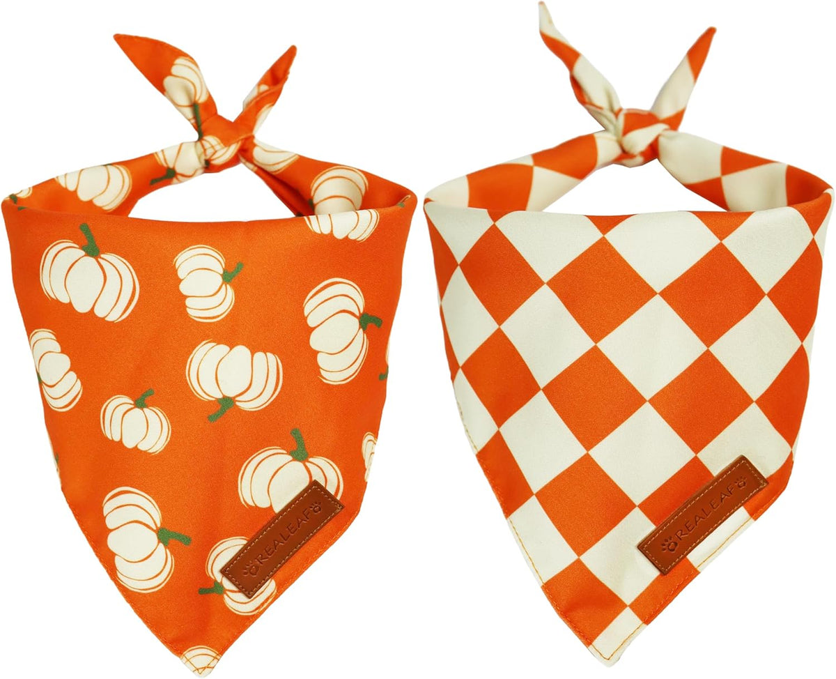Realeaf 4th of July Dog Bandanas 2 Pack, Reversible American Flag Pet Scarf for Boy and Girl, Premium Durable Fabric, Patriotic Bandana for Medium and Large Dogs (Large) - Image 14