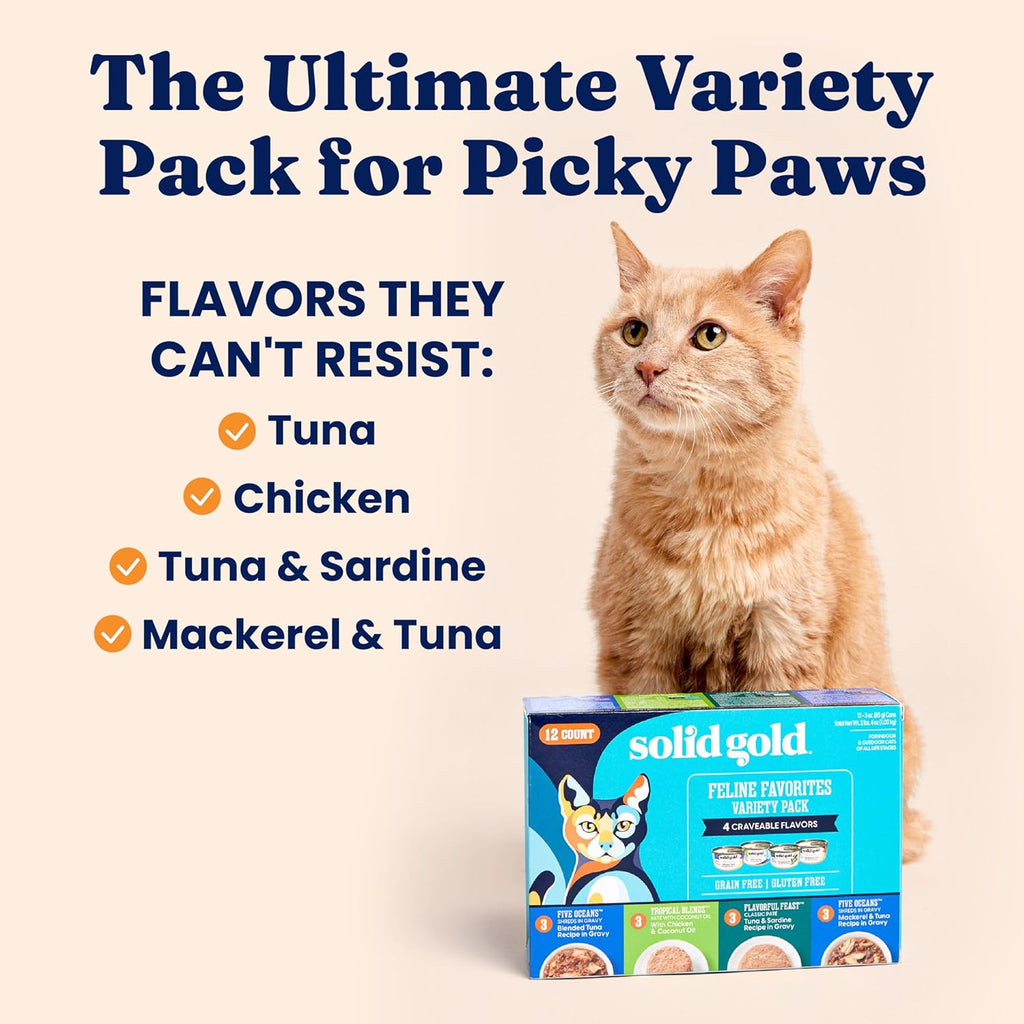 Solid Gold Wet Cat Food Grain Free Meal