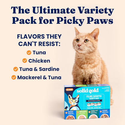 Solid Gold Wet Cat Food Grain Free Meal