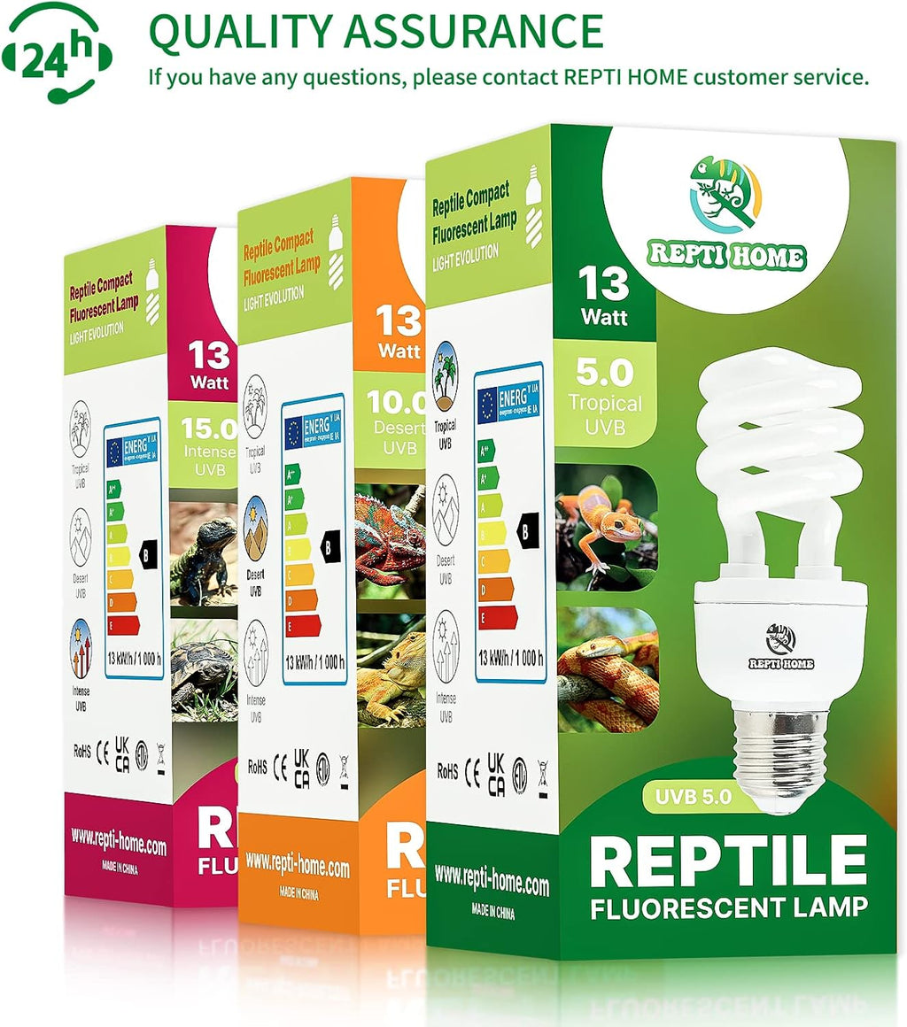 Repti Home compact fluorescent bulb spiral design