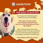 USA imported authentic Addiction pet foods adult dog formula