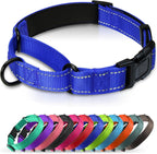 Martingale Collar for Dogs with Quick Release Buckle, Reflective Soft Padded & Escape Proof, Adjustable Nylon Dog Collars for Training & Daily Walking (Hotpink,M) - Image 13