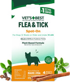 Vet's Best Natural Flea and Tick Drops for Dogs - Natural Topical Flea Prevention with Certified Essential Oils - Plant-Based Spot-On Treatment for Large Dogs - Pest Control - 4 Month Supply - Image 11