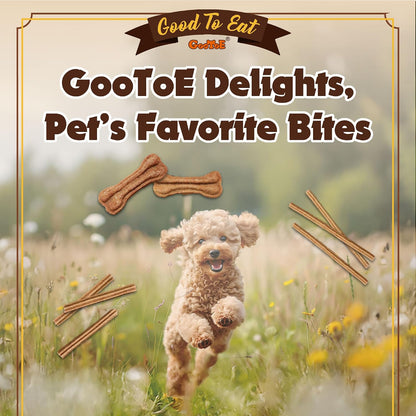 Healthy low-fat buffalo chews for dog rewards