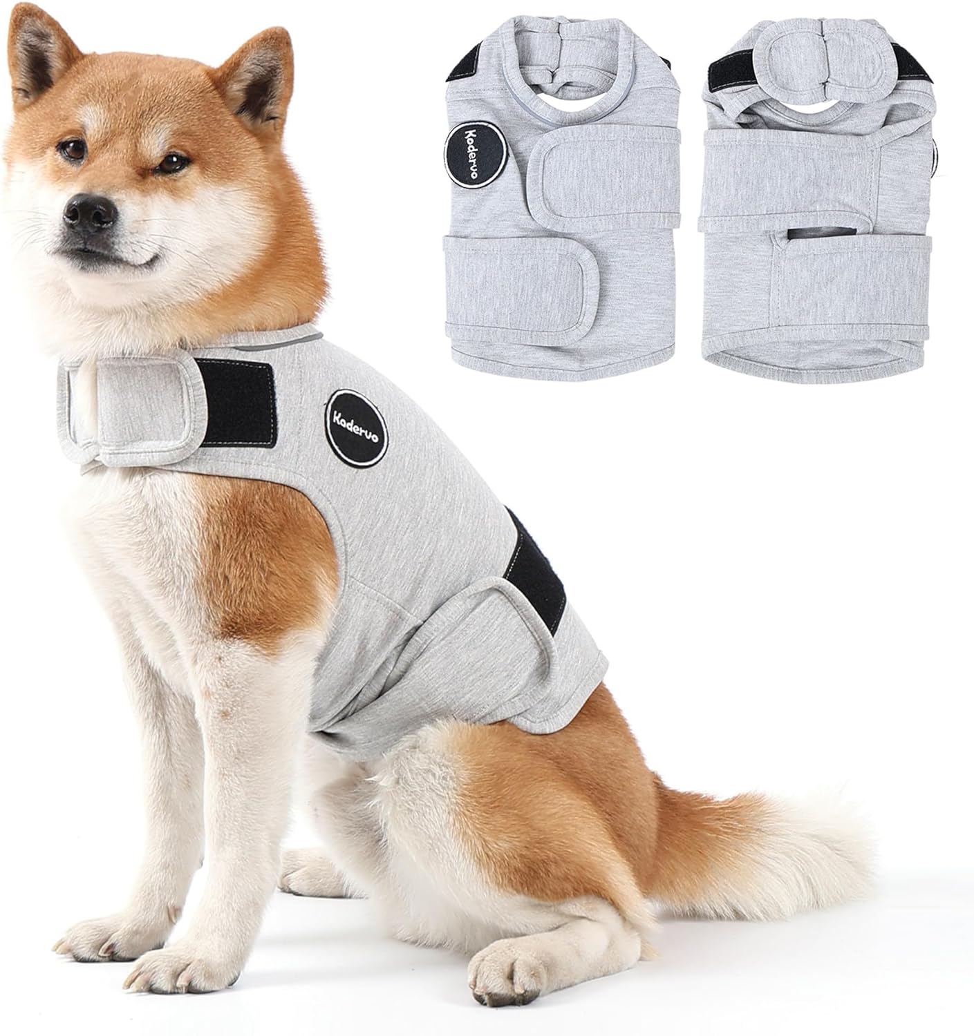 Dog Anxiety Jacket, Skin-Friendly Dog Calming Shirt - Dog Coat for Thunder, Fireworks, Vet Visits and Separation - Keep Pet Calm Without Medicine & Training, Anti Anxiety Vest for Dogs - Image 10