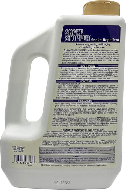 Authentic Bonide USA imported snake repellent packaging