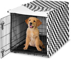 Sweet Jojo Designs 36in. Medium Dog Crate Cover (Grey and Beige Striped) Pet Cage, Kennel Covers (Taupe, Modern, Bold, Classic, Stripes, Contemporary, Minimalist, Geometric Lines) - Image 12