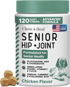 Glucosamine for Senior Dogs Hip and Joint Supplement, 60 Mobility Chews | Made with Glucosamine, MSM, Chondroitin, Green Lipped Mussels and More - Image 10