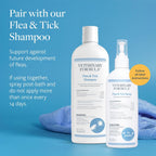 Instructions for using Veterinary Formula dog spray