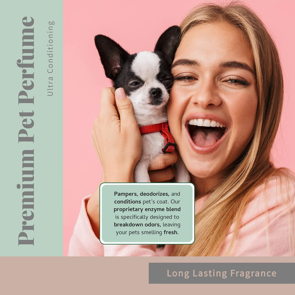 Begleys natural pet deodorizing mist for dogs and cats