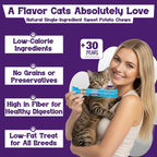 Cat enjoying Beefeaters puree treat from a squeeze tube