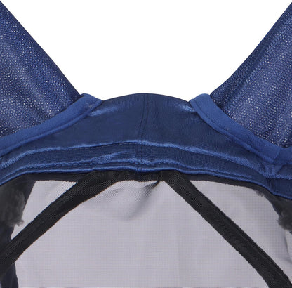Fleece padding detail on Harrison Howard horse fly mask