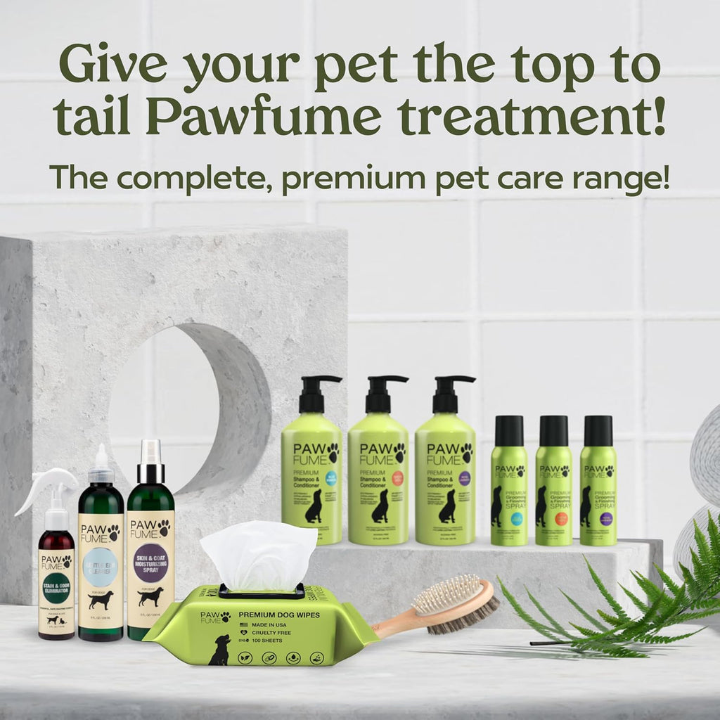 Multi pet grooming wipes pack on a clean background.