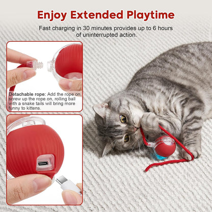 Utroni interactive ball showing obstacle avoidance