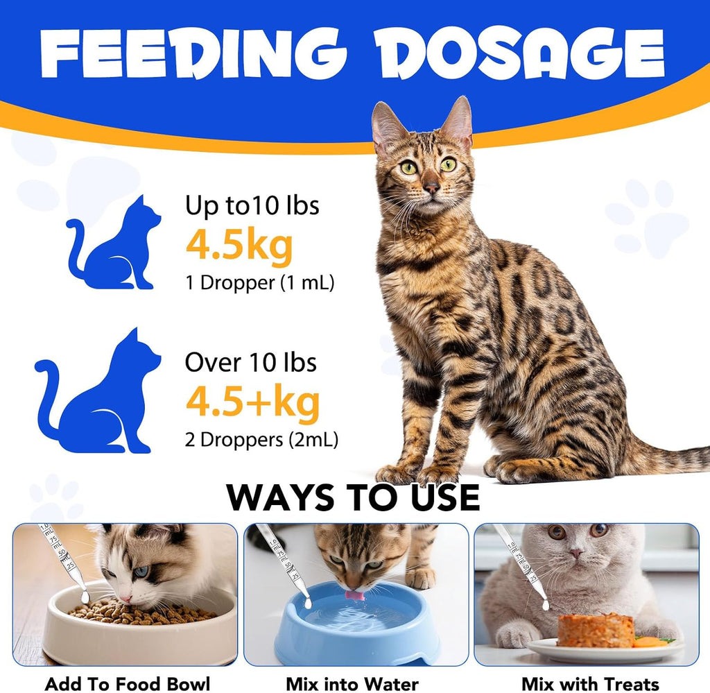 Fangcun taurine drops nutritional benefits chart for pet wellness