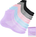 Revosoxs Diabetic Ankle Socks front view showing non-binding top.