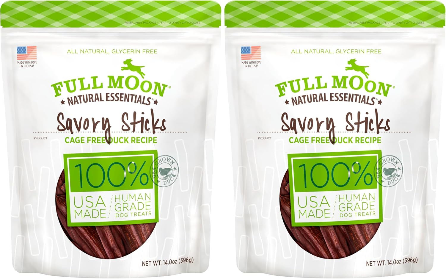 Full Moon All Natural Human Grade Dog Treats, Essential Beef Savory Sticks, 14 Ounce - Image 15