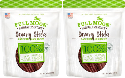 Full Moon All Natural Human Grade Dog Treats, Essential Beef Savory Sticks, 14 Ounce - Image 15